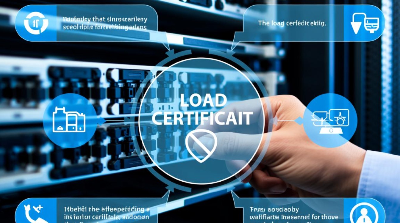 在负载均衡器中，如何具体操作添加SSL/TLS证书以增强安全性？