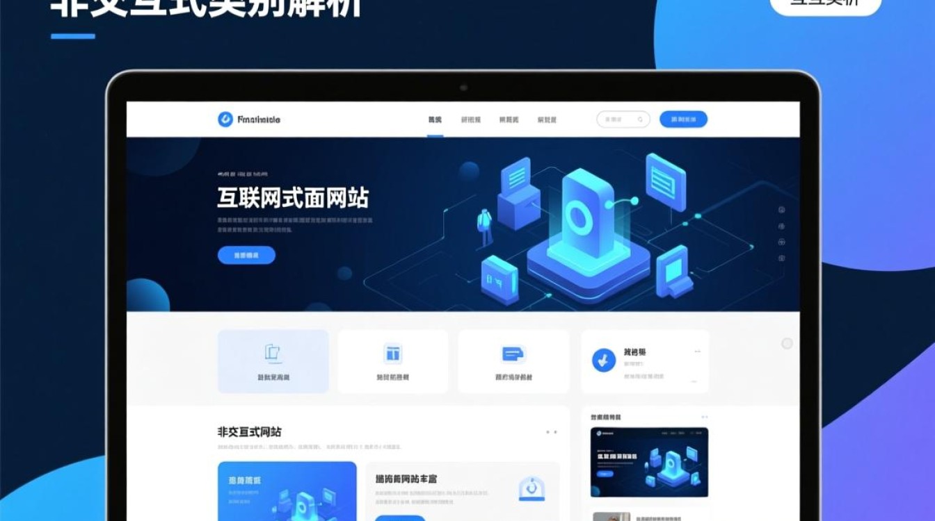 非交互式网站类别有哪些具体特点和应用场景？