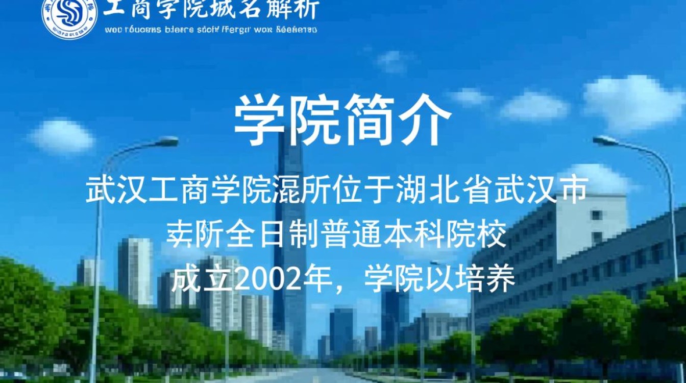 武汉工商学院域名是哪几个字母？背后有何特殊含义？