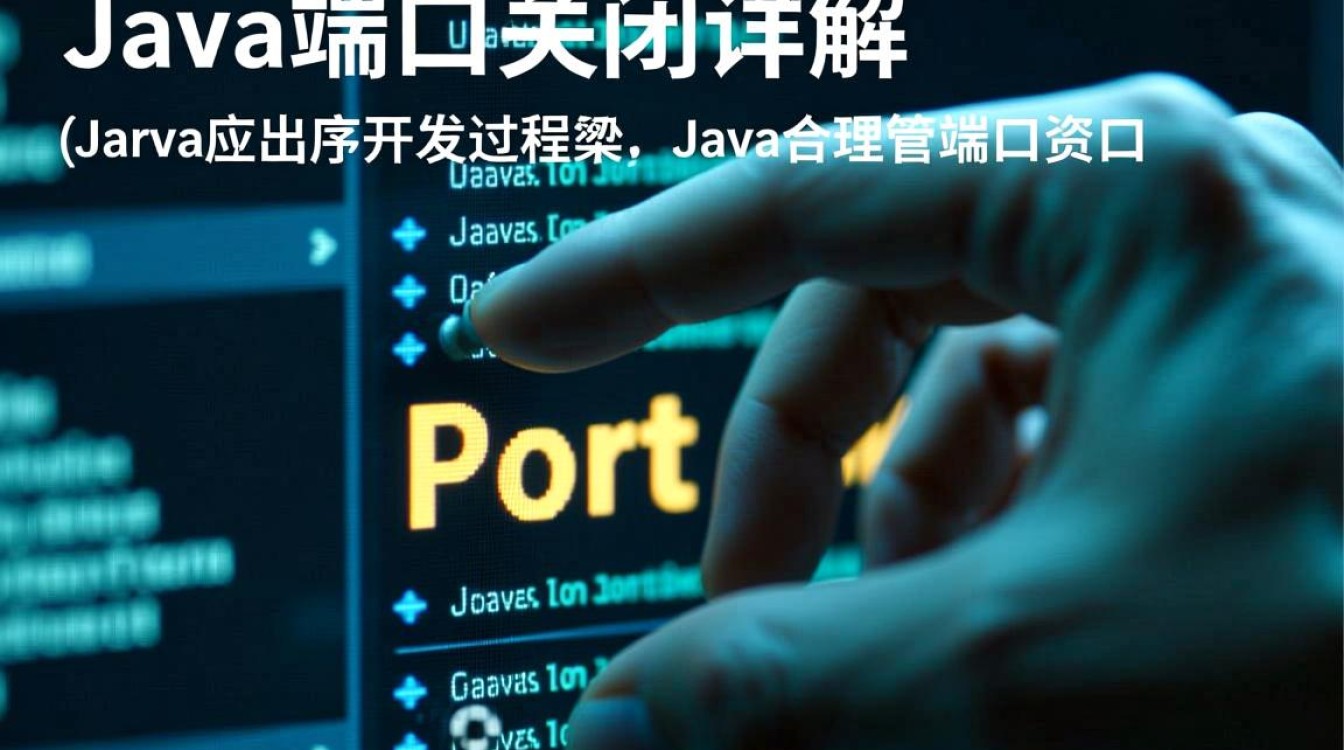 Java程序如何正确关闭指定端口的连接？关闭Java应用程序端口的方法有哪些？