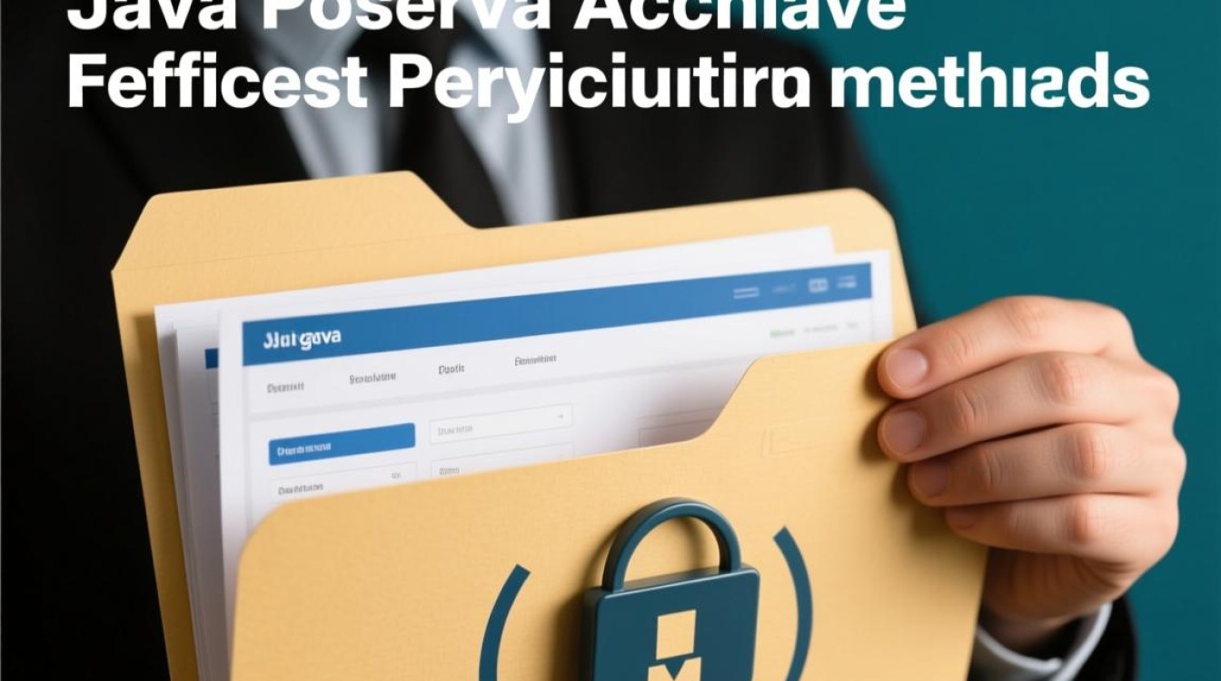 Java中如何高效、安全地保存和备份档案文件？