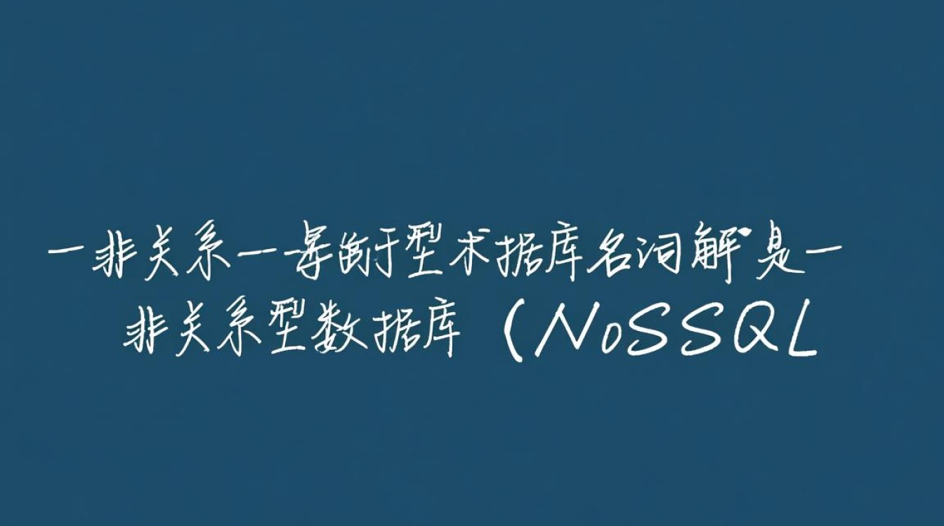 非关系型数据库究竟有何独特之处？名词解释揭示其核心奥秘！