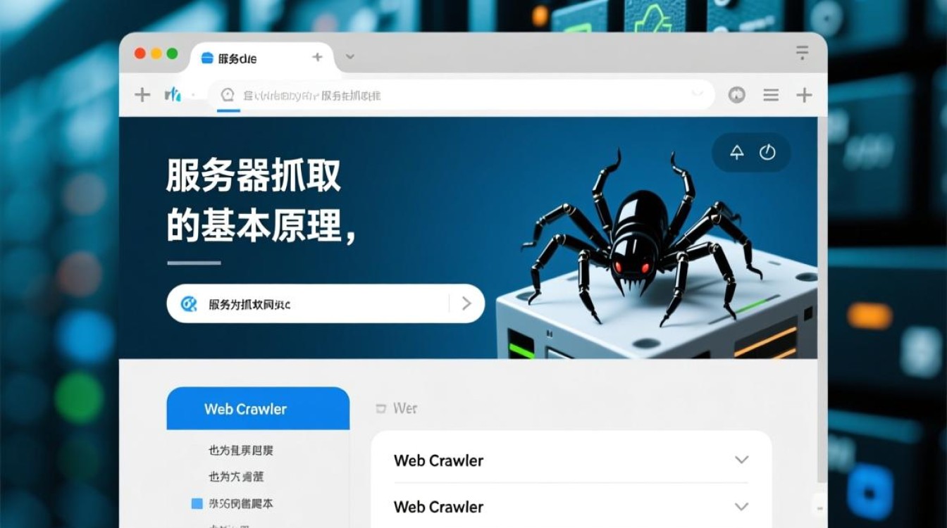 服务器抓取网页数据库，这一过程是如何实现的？