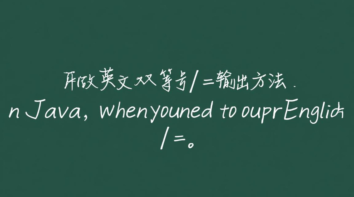 Java中如何正确输出包含英文双引号的内容？