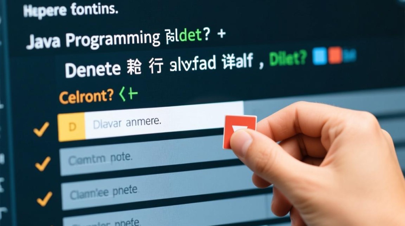 Java中删除特定行的方法有哪些?如何高效实现某行删除操作? Java中删除特定行的方法有哪些?如何高效实现某行删除操作?