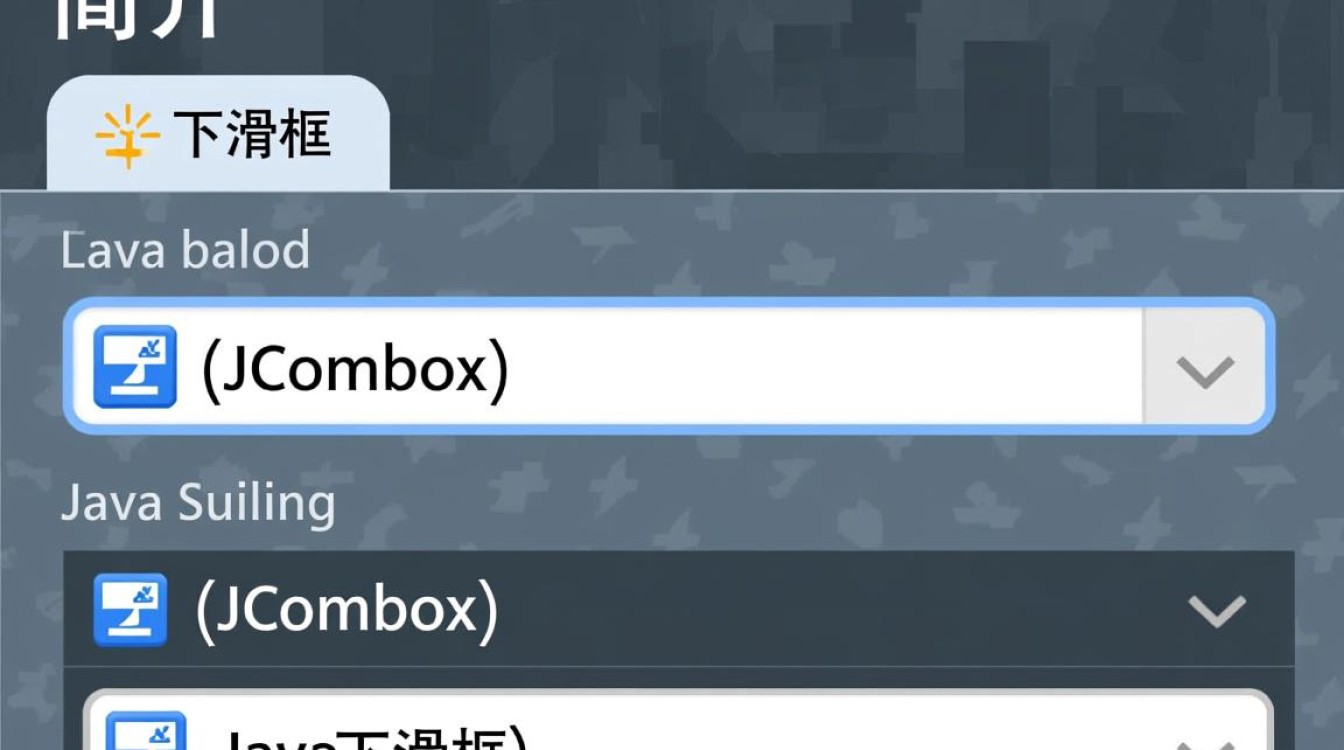 Java中实现下拉框（下拉菜单）的代码方法是什么？