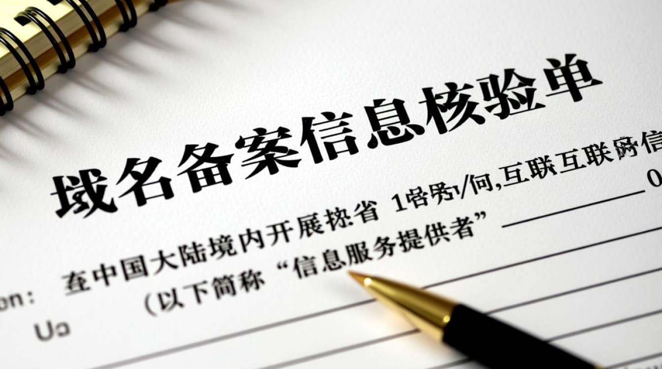域名备案信息核验单为何需要？流程详解及常见问题解答？