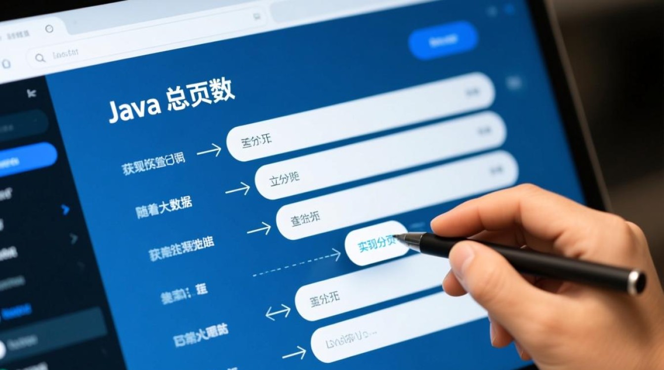 Java中计算分页数据总页数的具体方法是什么？