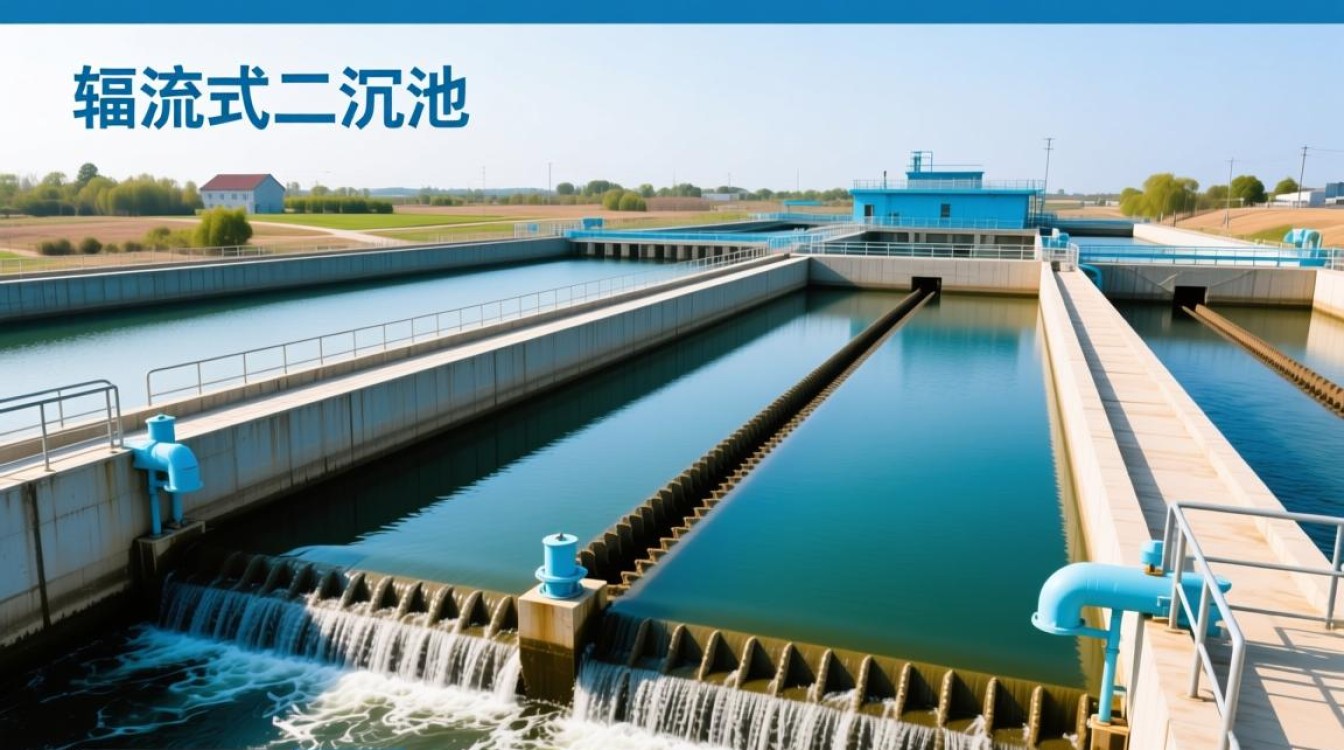 辐流式二沉池设计计算课件，有哪些关键点需特别注意？