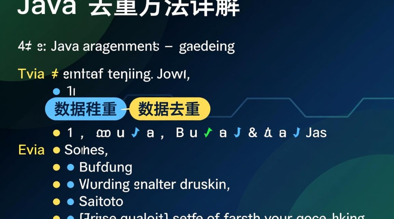 Java中如何高效实现数据去重，有哪些常用方法和技巧？