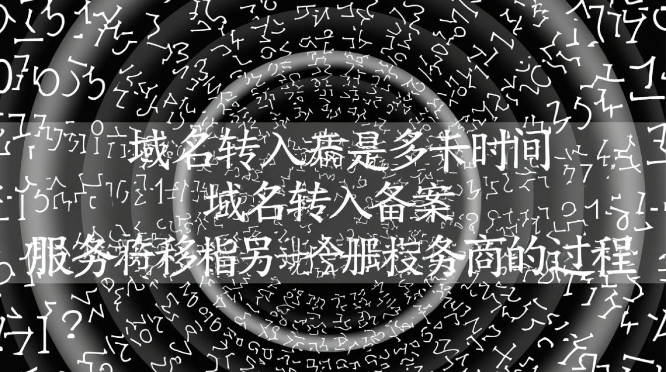 域名转入备案多长时间