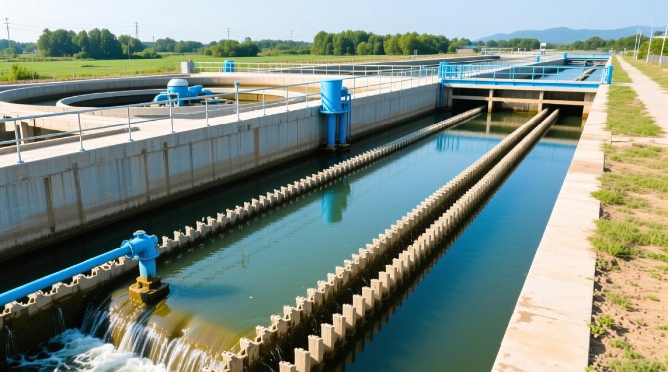 辐流式二沉池设计计算文档，其计算方法与参数选取有何独到之处？