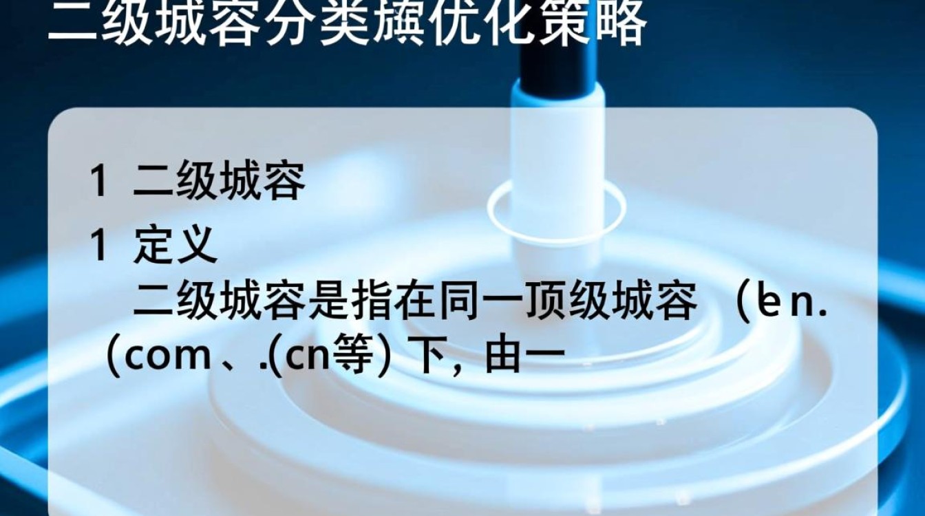 二级域名分类如何科学规划与选择？探讨优化策略与注意事项