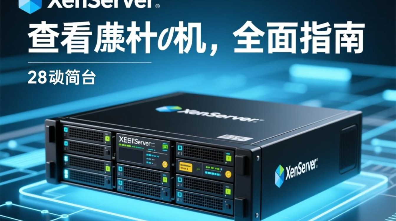 如何在XenServer中查看和管理虚拟机的详细信息和状态？