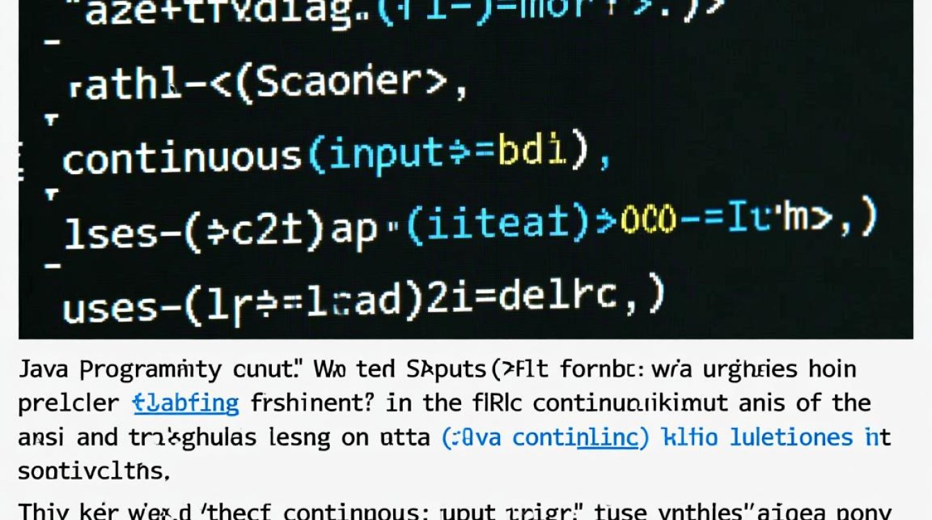 Java中实现连续输入功能的方法有哪些？