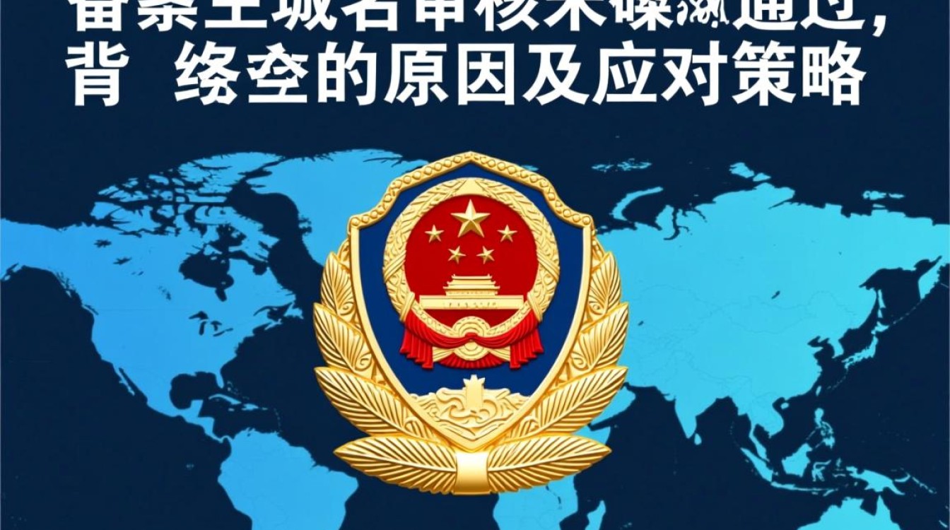 为何公安备案主域名屡次不通过？背后原因是什么？