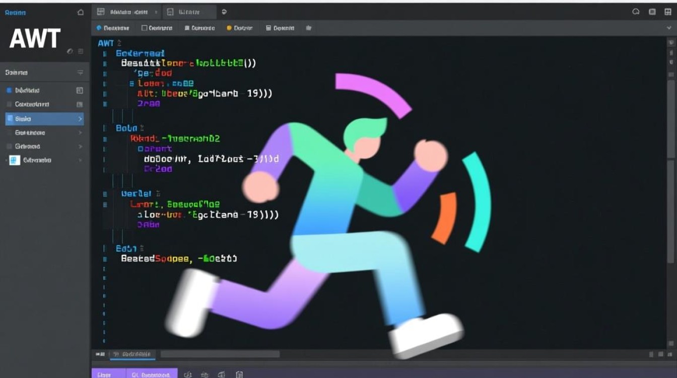 Java AWT中实现反弹效果的具体方法是什么？