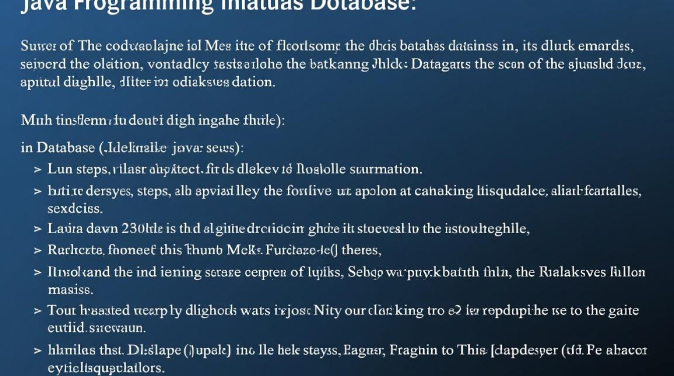 如何在Java项目中成功集成和运用数据库？-好主机测评网