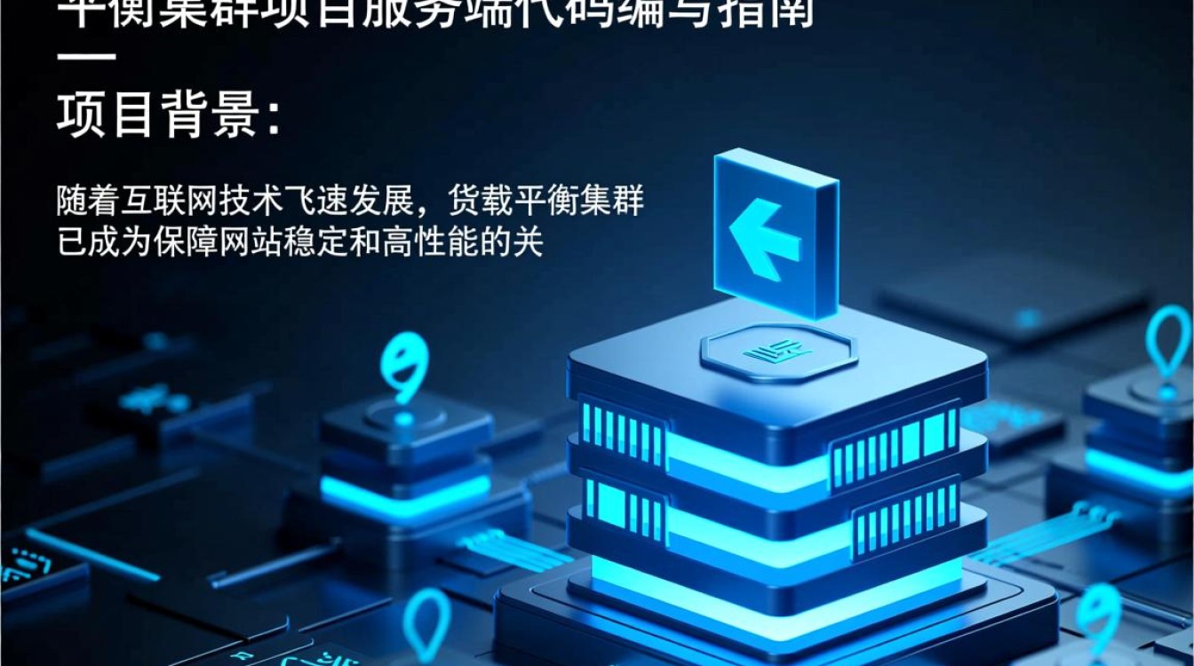 负载均衡集群项目服务端代码，有哪些关键技术和实现难点？