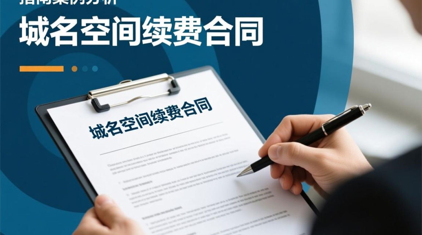 域名空间续费合同中包含哪些关键条款？续费时需注意哪些问题？