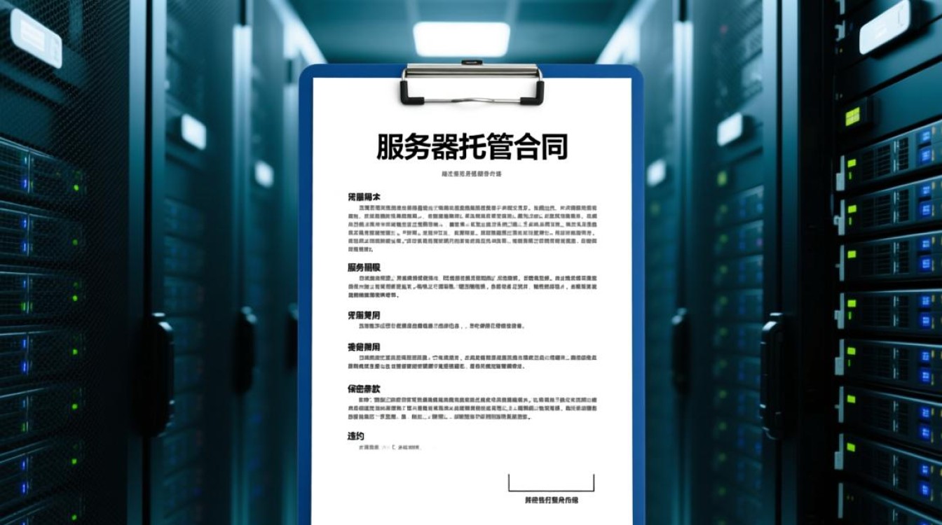 服务器托管合同范本中，哪些条款是必须注意的，以确保合同合法有效？