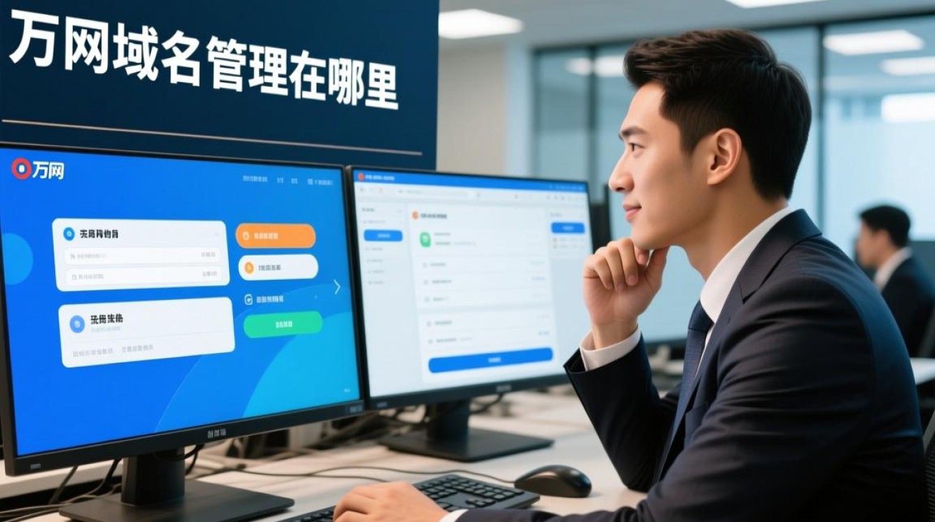 万网域名管理具体路径和操作指南是啥？快速找到域名管理方法？