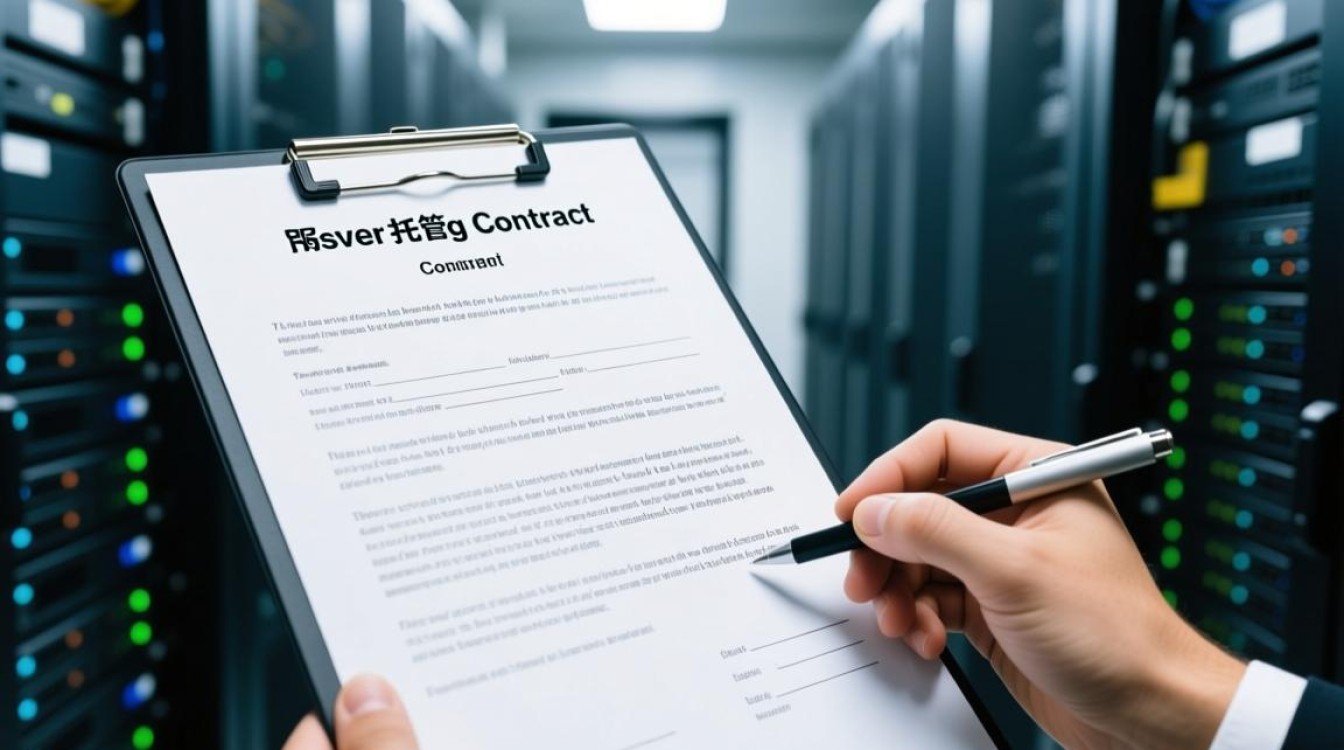 服务器托管合同中，双方责任界定及潜在风险有哪些疑问点？
