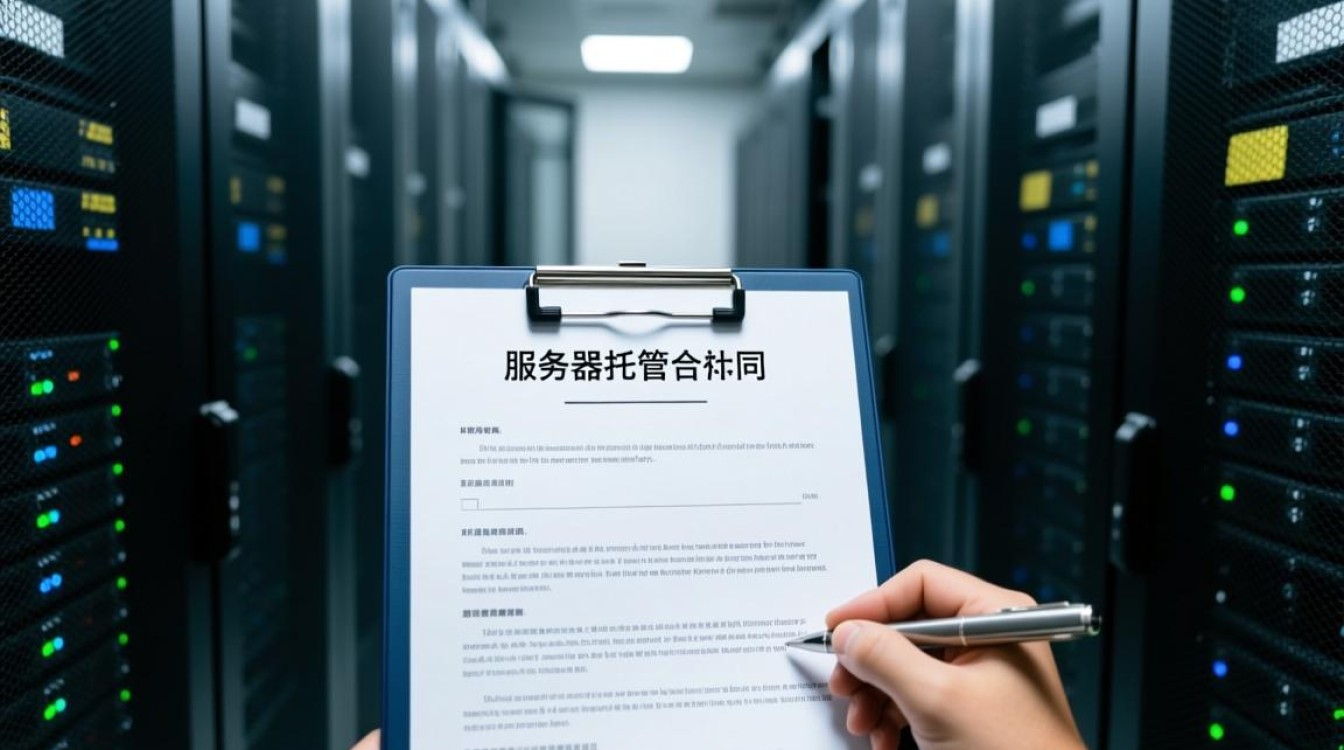 服务器托管合同中，双方责任界定及潜在风险有哪些疑问点？