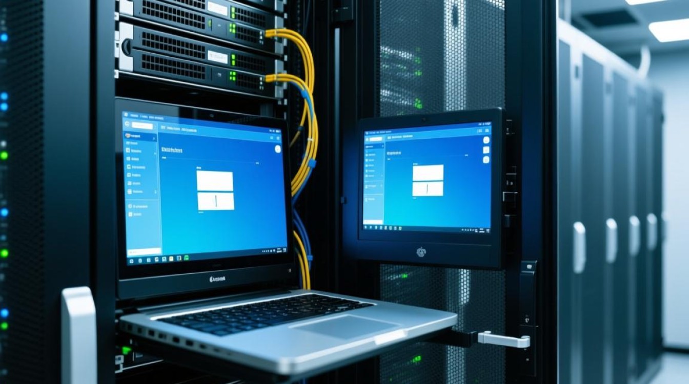 服务器双界面操作疑问，为何同时存在两个打开界面？