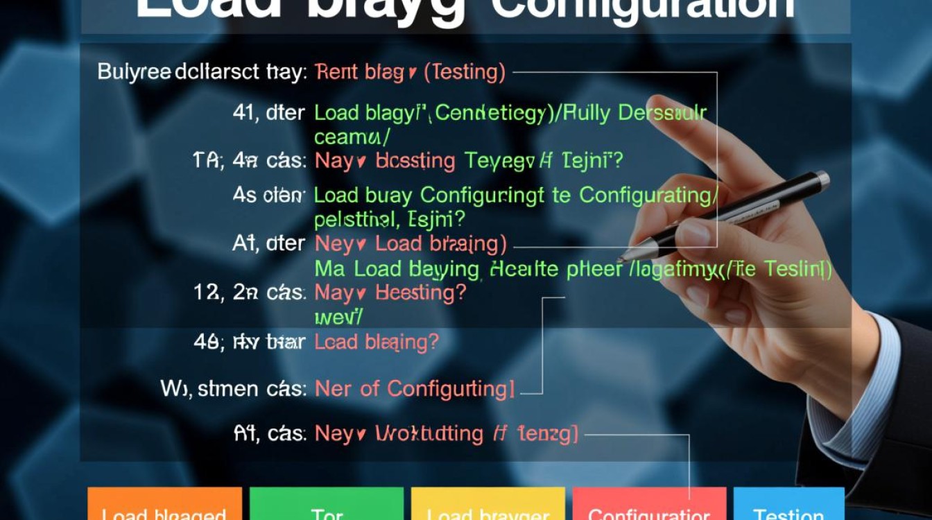 负载均衡配置测试中，如何确保测试url的高效与准确性？