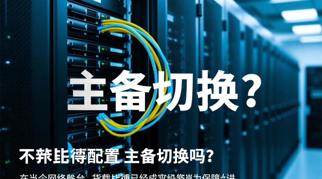 负载均衡配置，究竟是否等同于主备切换的设置？