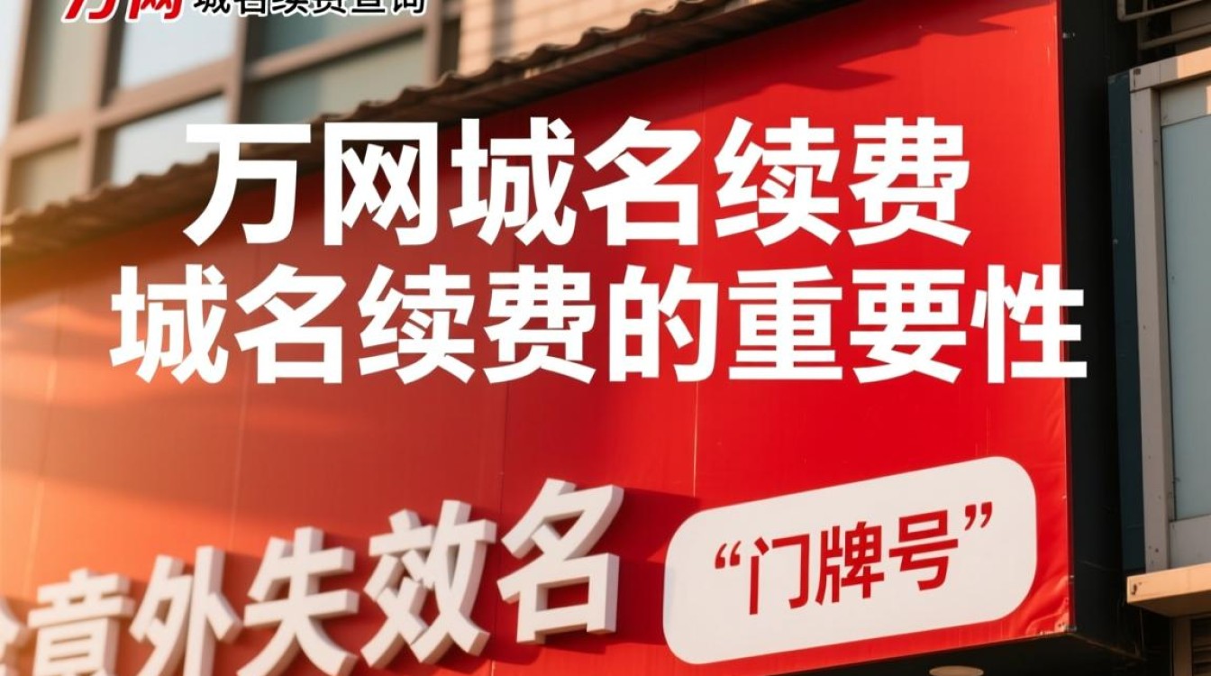 万网域名续费查询，如何确保我的域名不意外失效？