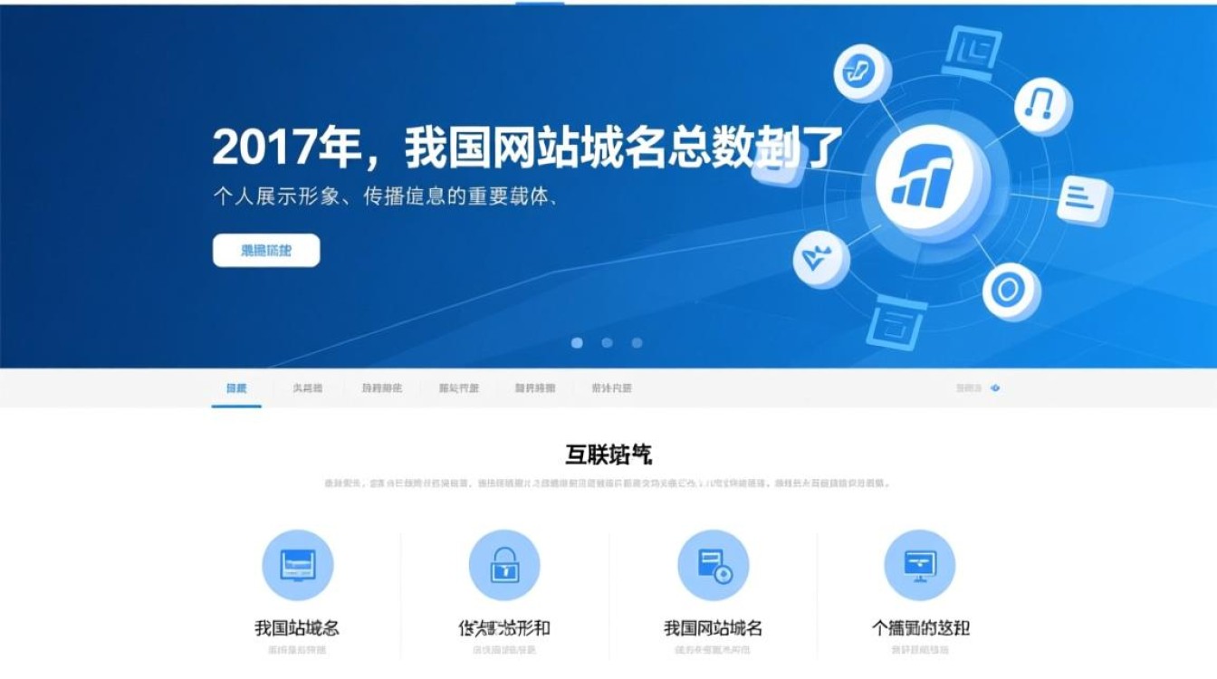 2017年网站域名总数究竟是多少？背后的增长趋势有何特点？