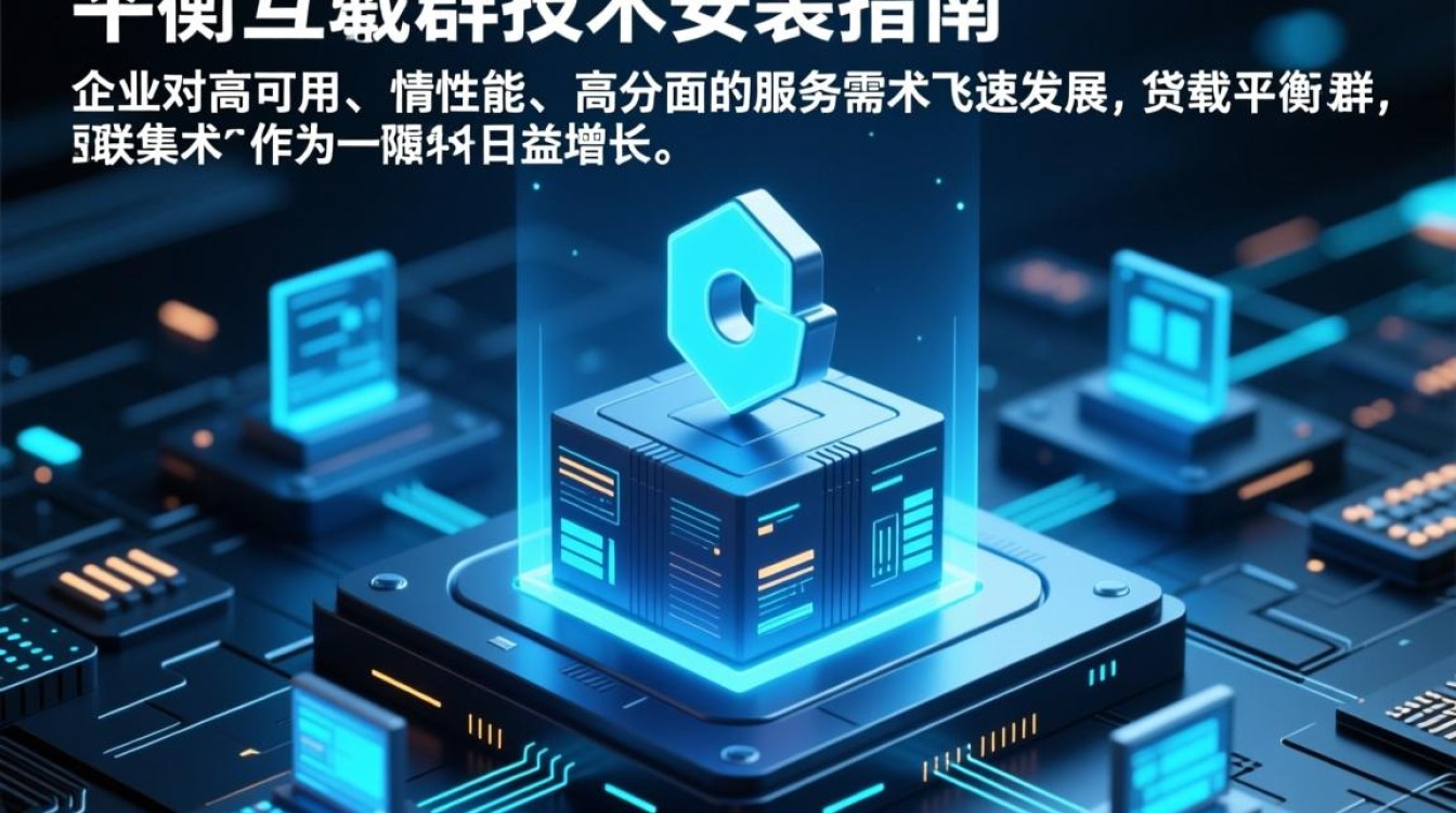 负载均衡集群安装过程中，如何确保高可用性和最佳性能配置？