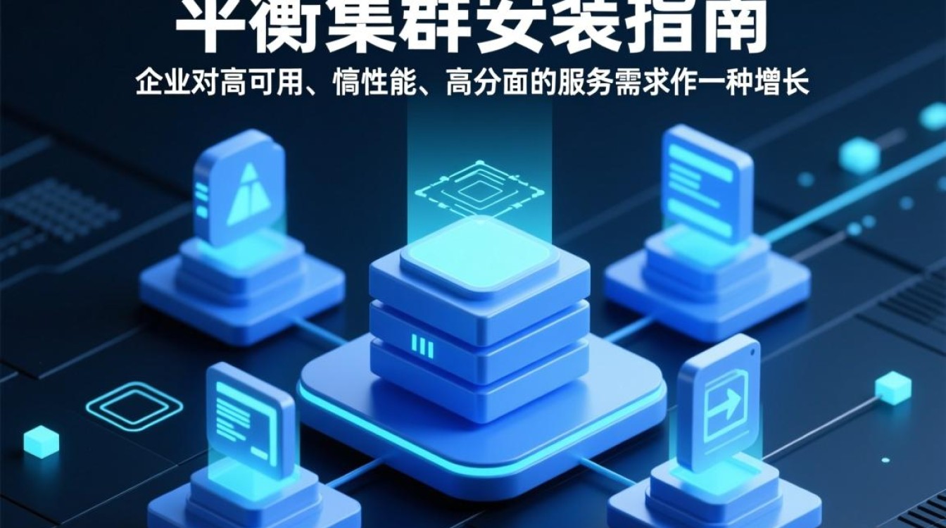 负载均衡集群安装过程中，如何确保高可用性和最佳性能配置？