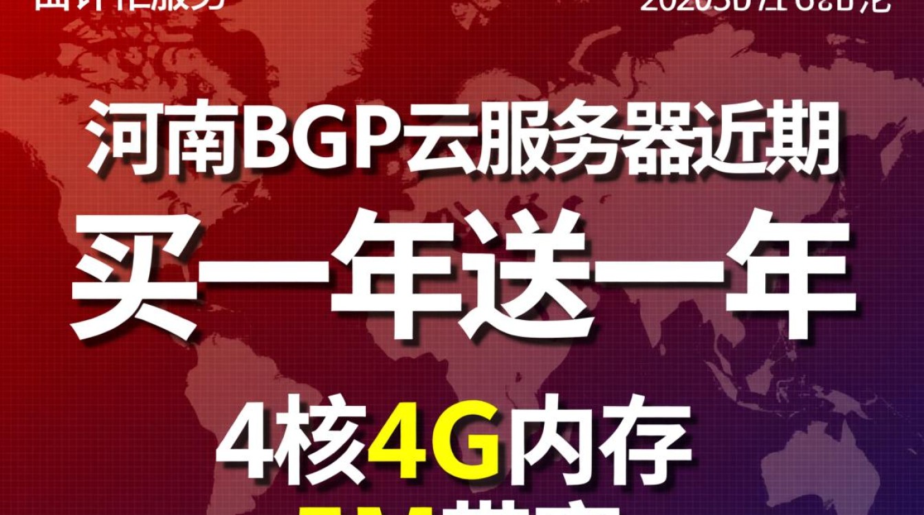 河南BGP云服务器买一年送一年，4核4G 5M仅24元/月，国外VPS评测如何？-好主机测评网
