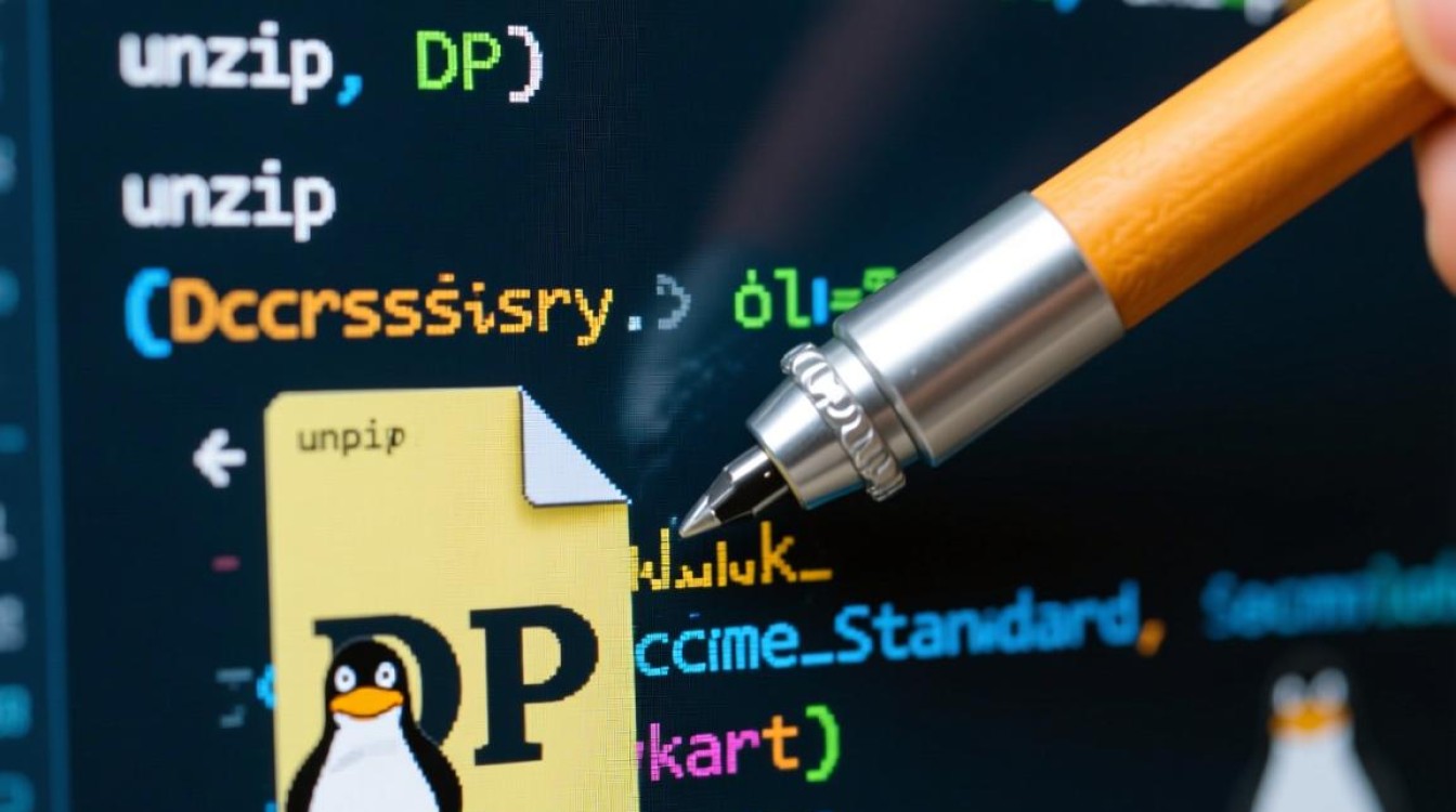 Linux环境下zip文件解压时，使用哪种命令更为高效便捷？