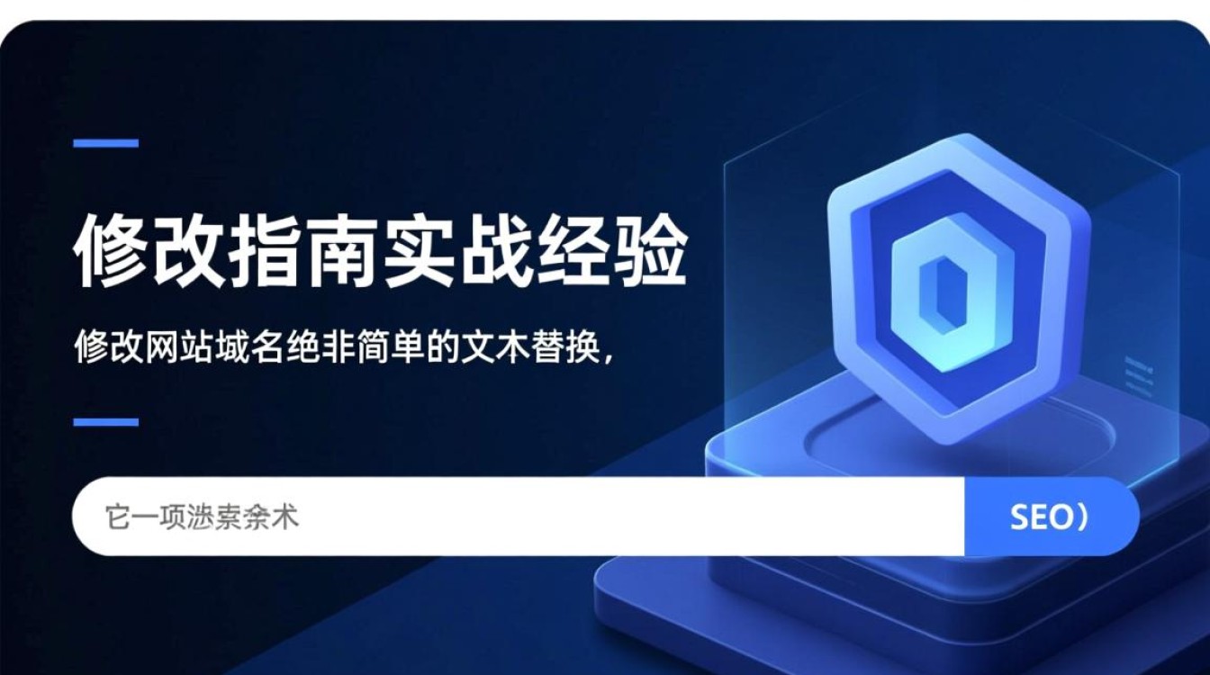 如何高效修改网站域名，确保SEO和用户体验不受影响？