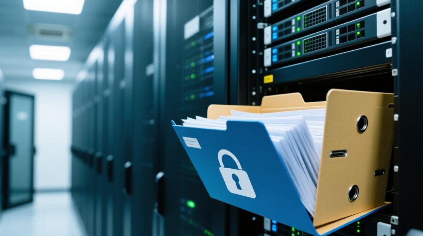 如何设置并管理服务器上文件夹的共享和权限分配？