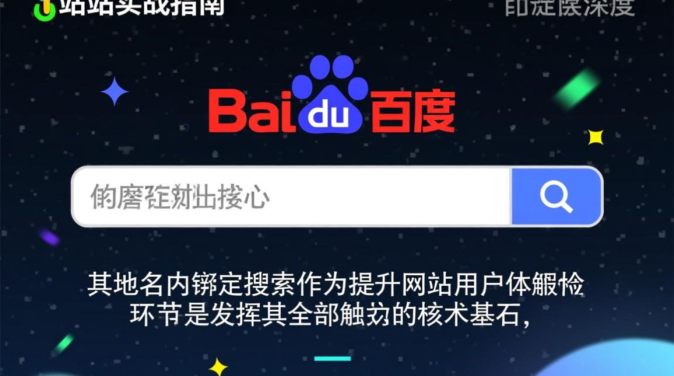 如何操作实现百度站内搜索绑定自定义域名？