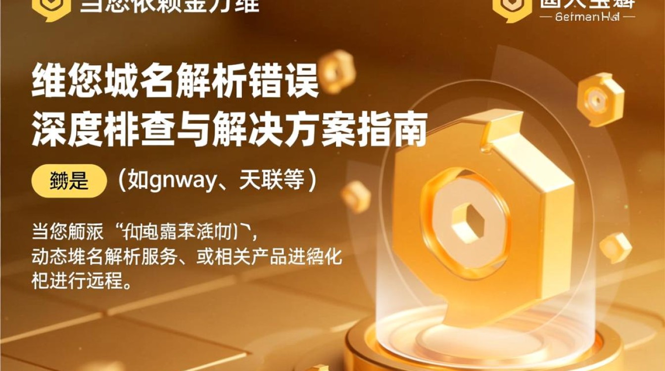 金万维域名解析错误如何快速修复？ DNS故障排查终极指南