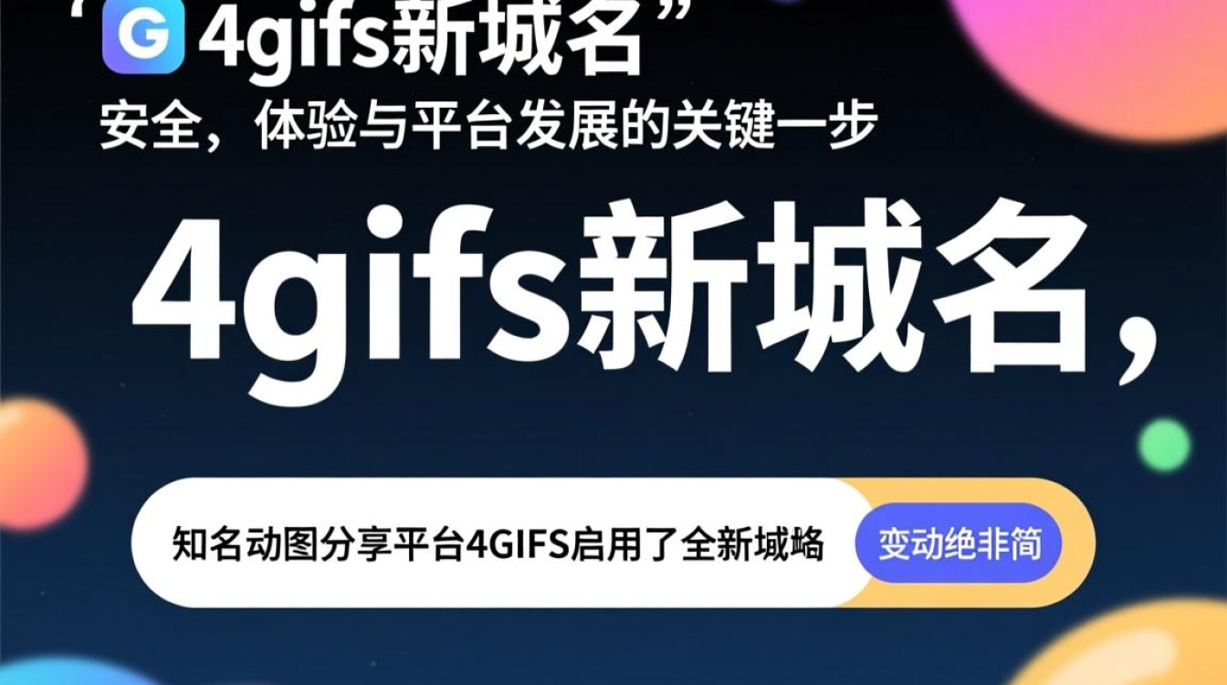 知名动图平台4GIFS启用新域名深度解析，安全技术品牌全面升级 | 4GIFS为什么更换域名？