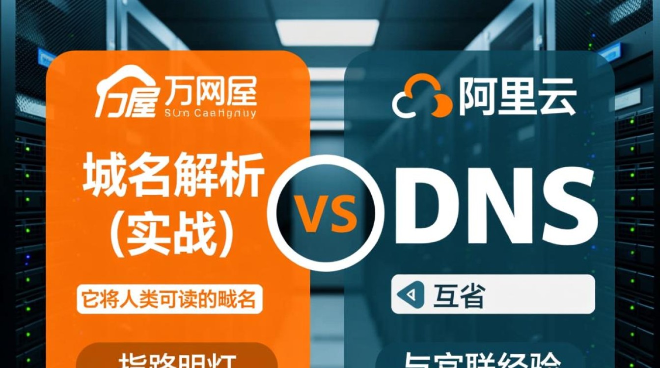 主机屋vs阿里云域名解析深度对比，选择迁移优化全攻略 | 如何选择DNS服务，域名解析流量秘籍