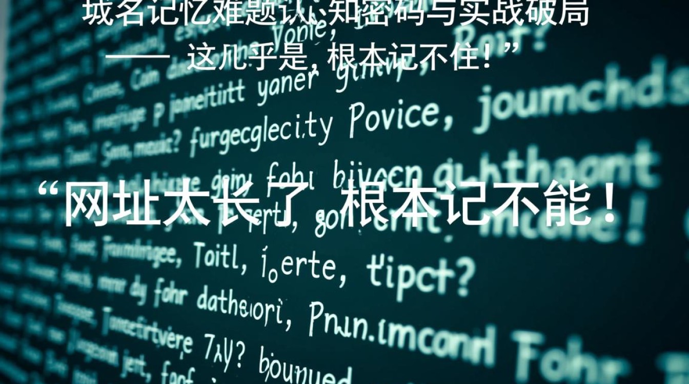 域名太长记不住怎么办？3个科学记忆方法提升访问量34%