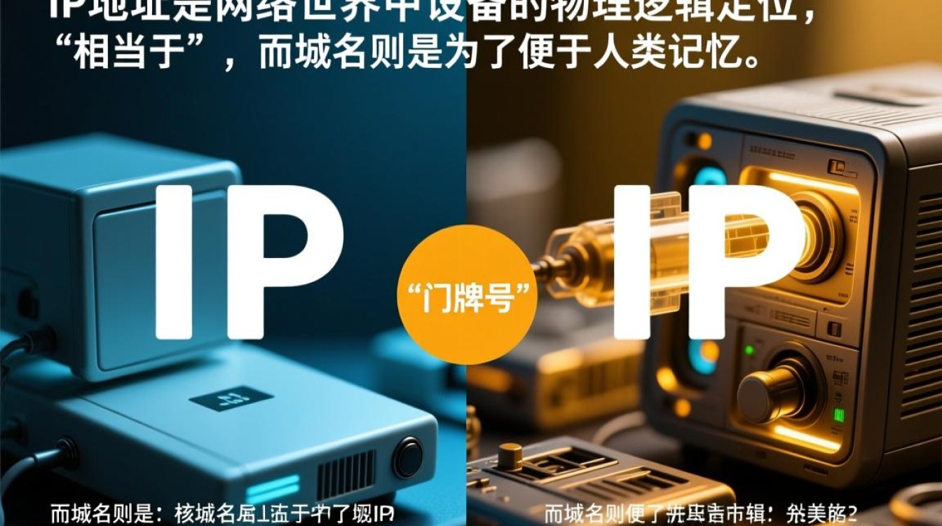 域名地址和ip地址有什么区别，为什么有了ip还要域名