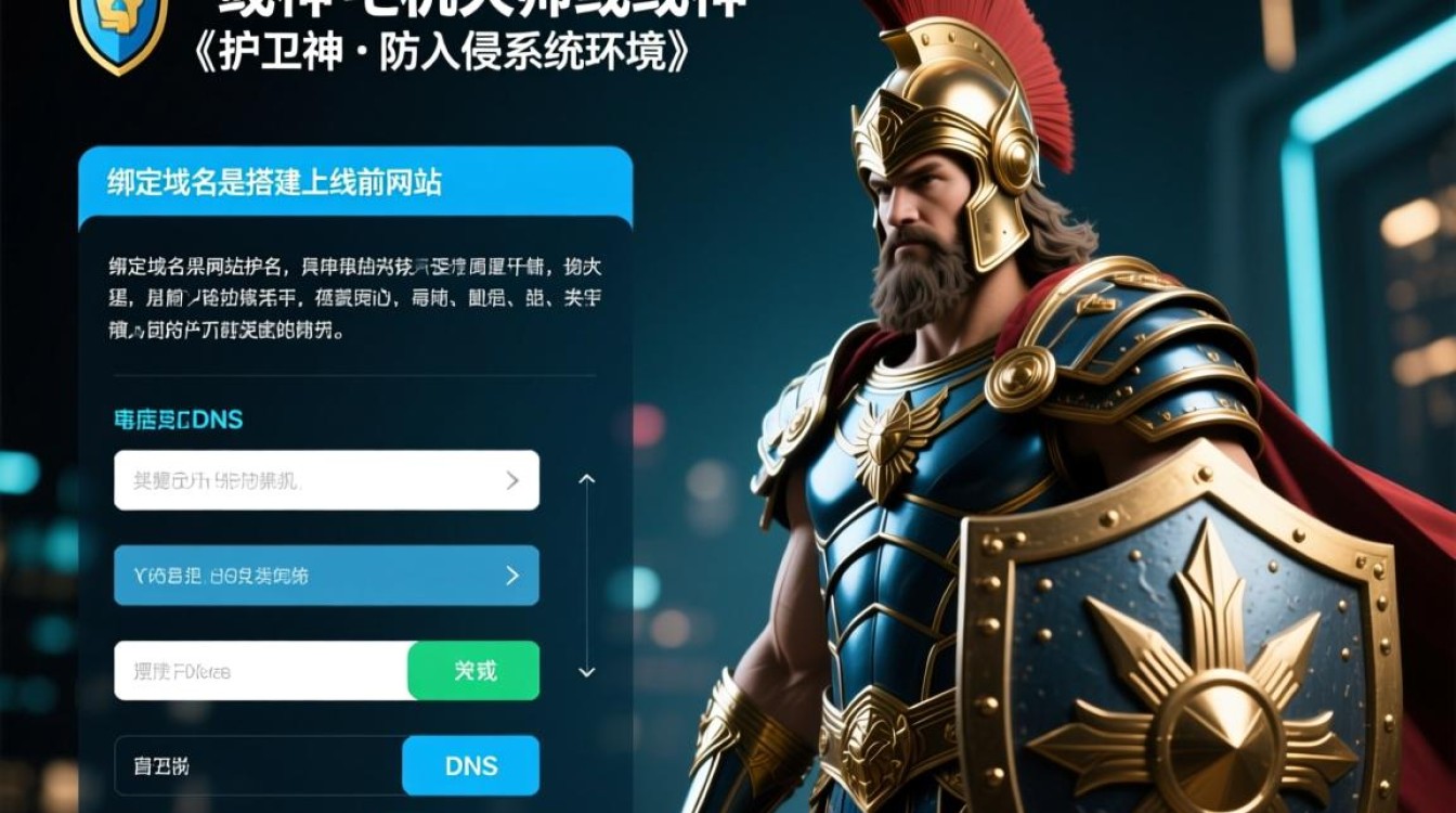 护卫神怎么绑定域名，护卫神主机管理系统如何绑定