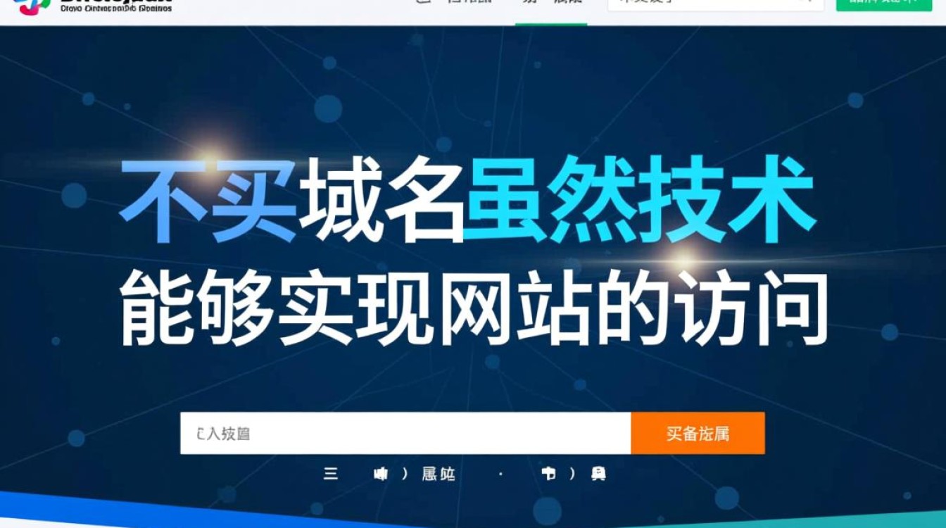 不买域名可以吗，不买域名怎么建立自己的网站