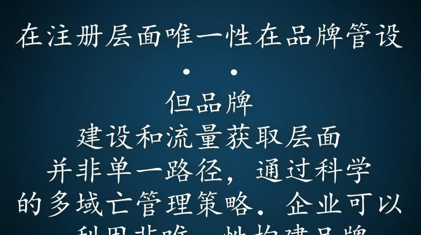 域名不是唯一的怎么解决，为什么域名会出现重复错误