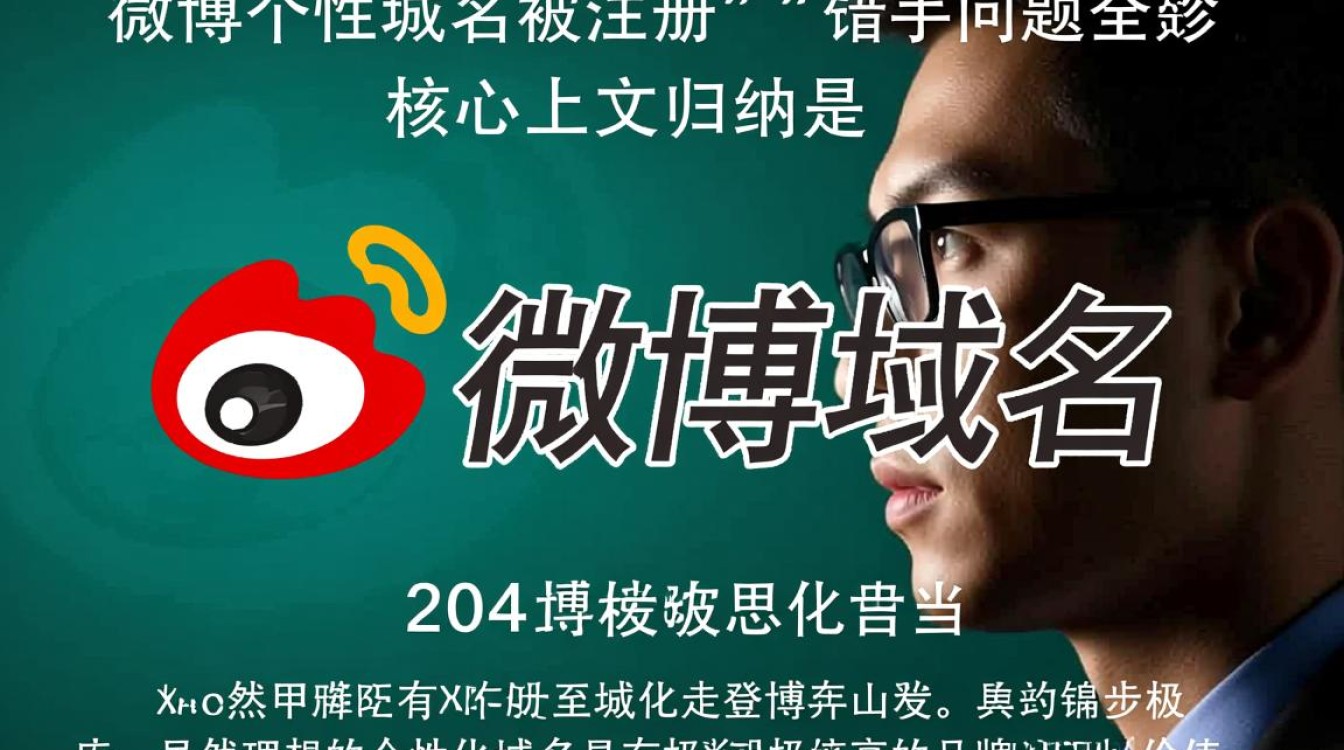 微博个性域名被注册怎么办，有什么办法解决？