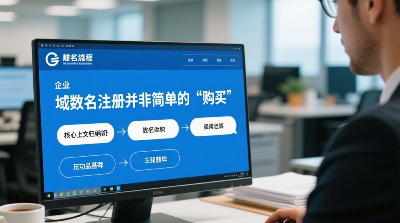 公司注册域名流程是什么，企业域名注册需要什么资料？